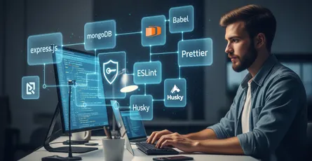 Setting up Node JS, Express, MongoDB, Prettier, ESLint and Husky Application with Babel and authentication as an example
