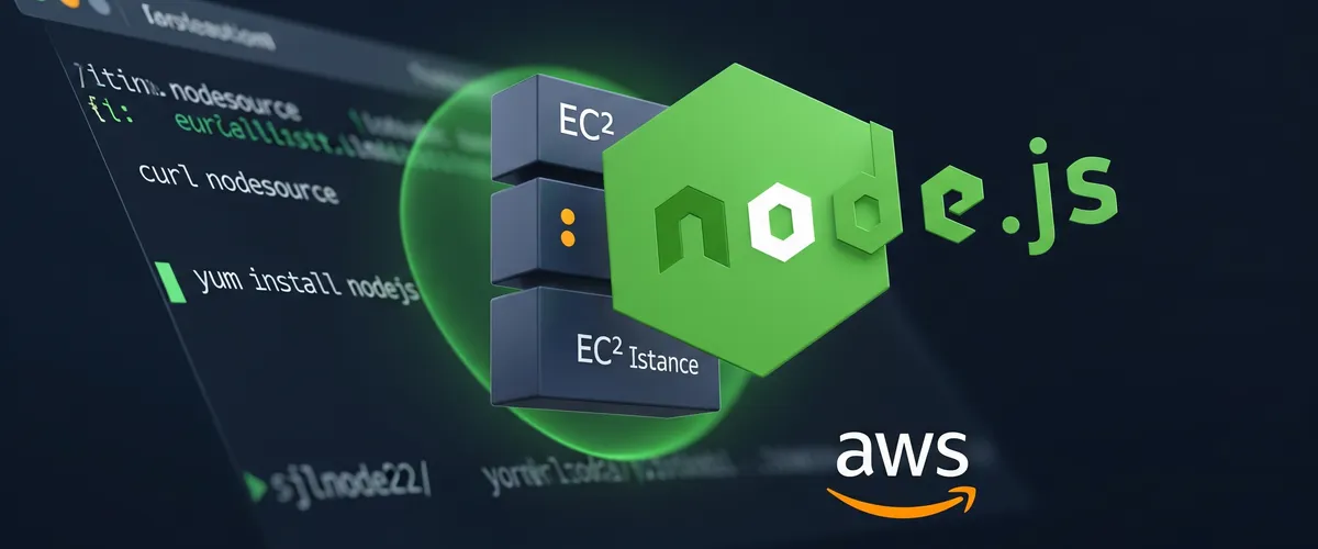 Blog post image for How to Install and Configure Node.js on EC2 Instance Amazon Linux 2 - Node.js does not exist in the default Amazon Linux 2 repository. So, we need to add the Node.js repository to the system. In this post, we will learn how to install and configure Node.js on EC2 Instance Amazon Linux 2.