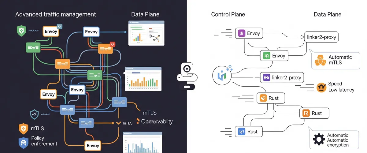 Blog post image for Service Mesh Deep Dive: Istio vs. Linkerd - Trying to figure out service mesh? This article compares Istio and Linkerd on Kubernetes, looking at how they handle traffic, security, and more. Find out which one might be the best fit for you.