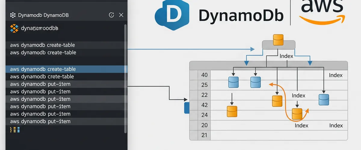 Blog post image for How To Create a DynamoDB Table Using AWS CLI - In this article, we will learn how to create a DynamoDB table using AWS CLI. We will also learn how to add items to the table and how to query the table.