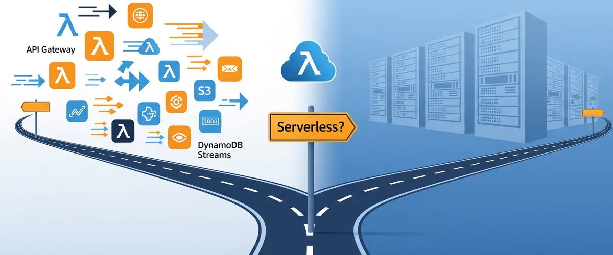 Blog post image for When to Use Serverless? - When serverless architecture fits your project, when it does not, and what real-world teams learned running it in production.