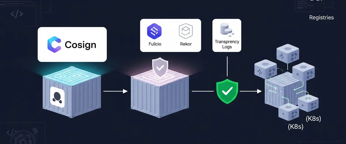 Blog post image for Container Image Signing with Cosign: A Hands-On Guide to Secure Your Supply Chain - Secure your software supply chain with Cosign. This hands-on guide covers container image signing, keyless and KMS methods, CI/CD automation, Kubernetes deployment verification, and advanced security best practices.